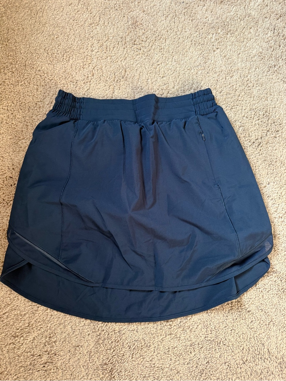 lululemon athletica Navy Athletic Skort with Elastic Waist